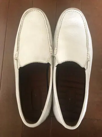 ROCKPORT 로퍼 화이트 가죽 슬립온