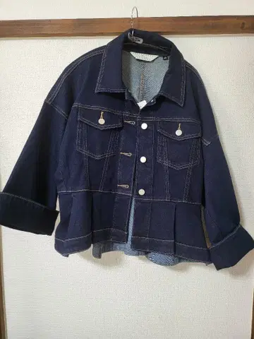 GU 페플럼 블루종 네이비 XL 새상품, 택 포함