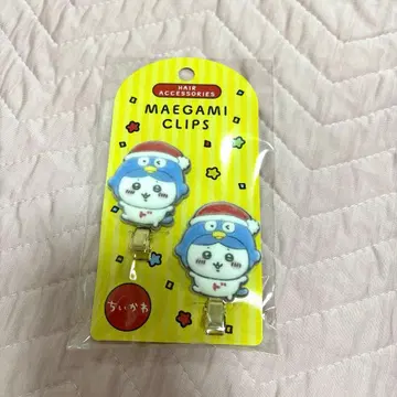 치이카와 (먼작귀) 돈키 플로키 앞머리 클립 하치와레