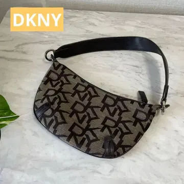 새상품급 DKNY 원숄더백 로고 가죽 bag