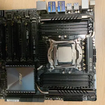 ASUS X99-E WS 메인보드/cpu i7-5820K / 쿨러 | 브랜드 중고거래
