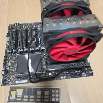 ASUS X99-E WS 메인보드/cpu i7-5820K / 쿨러 | 브랜드 중고거래