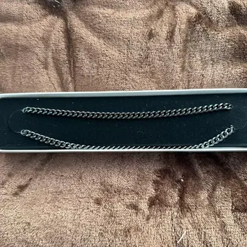 파이텐 탄화 티타늄 체인 목걸이 45cm