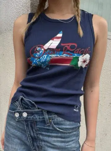 MOUSSY* Ocean Pacific* GRAPHIC 탱크탑
