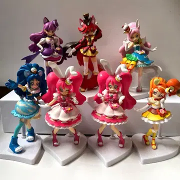 키라키라 프리큐어 아라모드 피규어 7체 세트