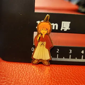바람의 검심 히무라 켄신 빈티지 핀 배지