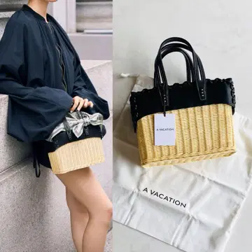 A VACATION 라탄 S 'RATTAN S' 카고백