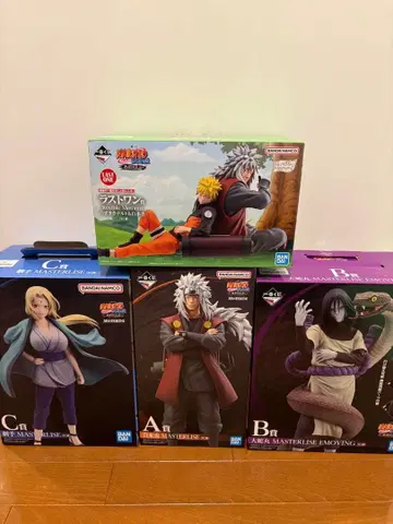 제일복권 NARUTO 돌풍전 전설의 3닌자 피규어 세트