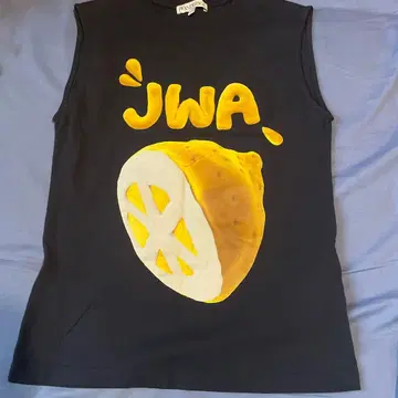 JW ANDERSON 레몬 모티브 슬리브리스 T셔츠 XS