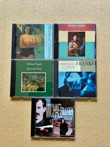 Michael Franks CD 5장 세트