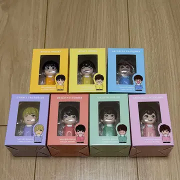 나니와단시 FINGER PUPPET 손가락 인형 7개 세트 컴플리트