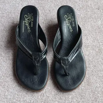 ISLAND SLIPPER 아일랜드 슬리퍼 플립플랍 블랙 6