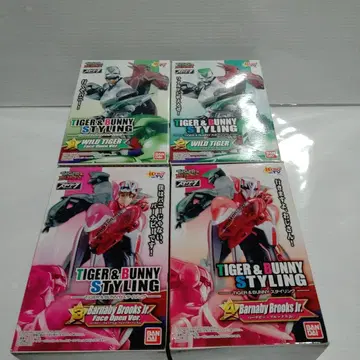 TIGER&BUNNY 스타일링 피규어 4세트