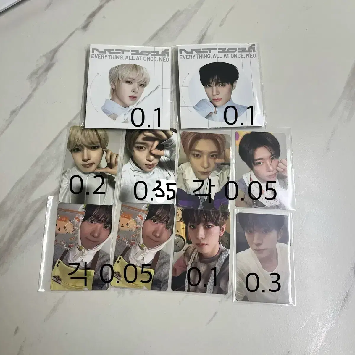 QWER Algorithm Blossom hina nyangnyangnyang Album Photocard ID