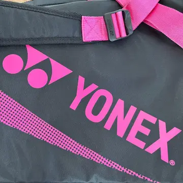 [새상품급] YONEX 라켓백 블랙 핑크
