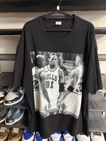 Chicago Bulls BIG3 프린트T셔츠 블랙 3XL