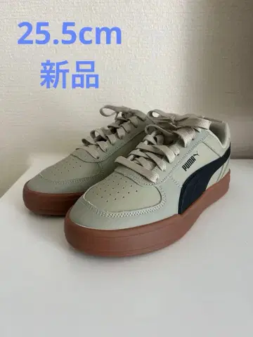 PUMA 스니커즈 라이트 그레이 고무 밑창 25.5cm