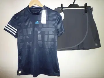[ 새상품 M ] adidas 아디다스 골프 셔츠&스커트 셋업