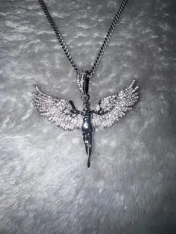 [ GRA 감정서 포함 ] 엔젤 윙 iced out Moissanite