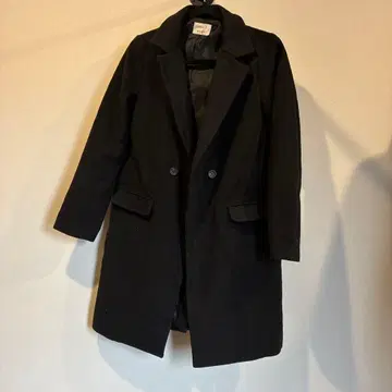 EGOIST 체스터 코트 블랙