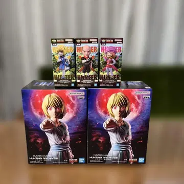 HUNTER x HUNTER 피규어 크라피카, 한조, 폰즈 묶음 판매