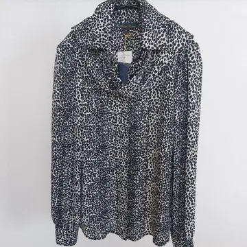 Brooks Brothers 긴팔 블라우스 애니멀 무늬