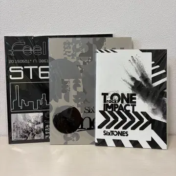 SixTONES 팜플렛 3권 세트 토니박 온에스트 필더