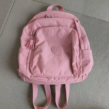 Kipling 백팩 핑크 몽키 참