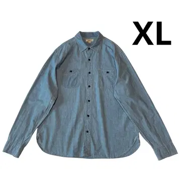 WALLACE&BARNES 샴브레이 셔츠 XL 코튼