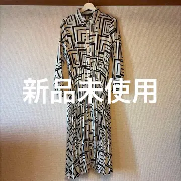 ZARA/자라 새상품 긴팔 롱 원피스 M