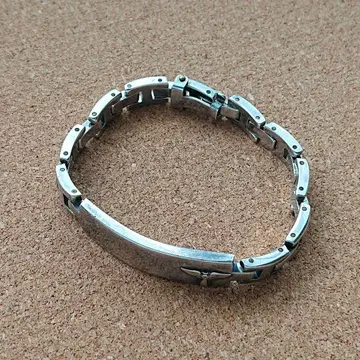 WW2 1940s 중량급 ID 팔찌 sterling 실버 은