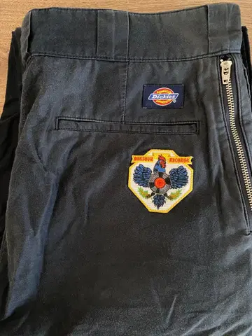 Dickies x Bonjour Records 치노 팬츠 네이비