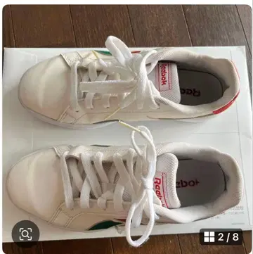 Reebok 화이트 스니커즈 23cm 새상품급