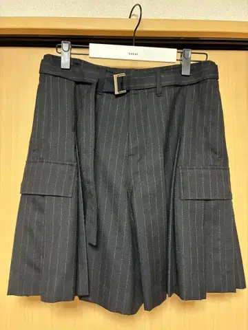 sacai 숏팬츠 플리츠