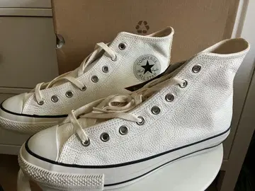 [ 새상품 ] 컨버스 올스타 토르넛 레더 화이트 27.0cm