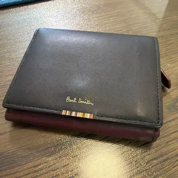 Paul Smith 접이식 지갑 가죽 보르도