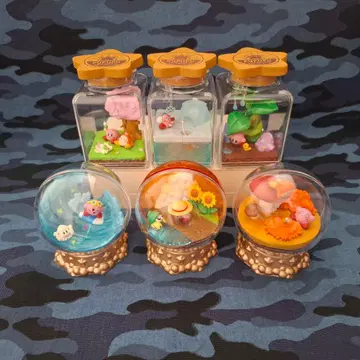 리멘트 별의 커비 테라리움 컬렉션 푸푸푸 시즌즈 전종 세트