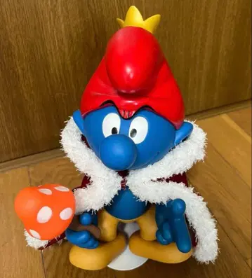 스머프 King Smurf 피규어 (받침 포함)