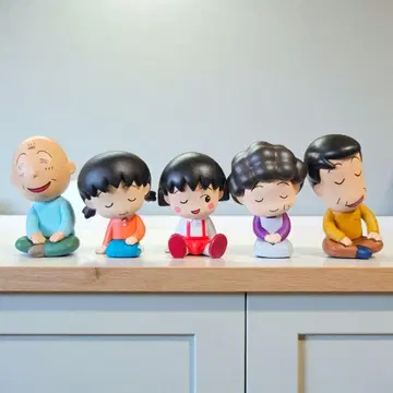 마루코는 아홉살 어깨 쿵 피규어 사쿠라가 컴플리트 세트 새상품