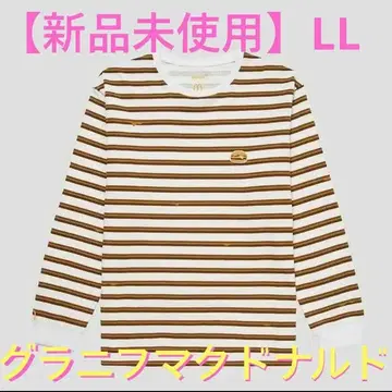 [ 미사용 새상품 ] LL 그라니프 맥도날드 콜라보 치즈버거 긴팔 T셔츠