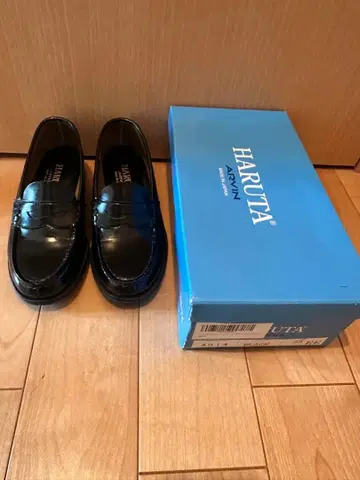 [ 새상품급 ] HARUTA ARVIN 로퍼 블랙 23cm