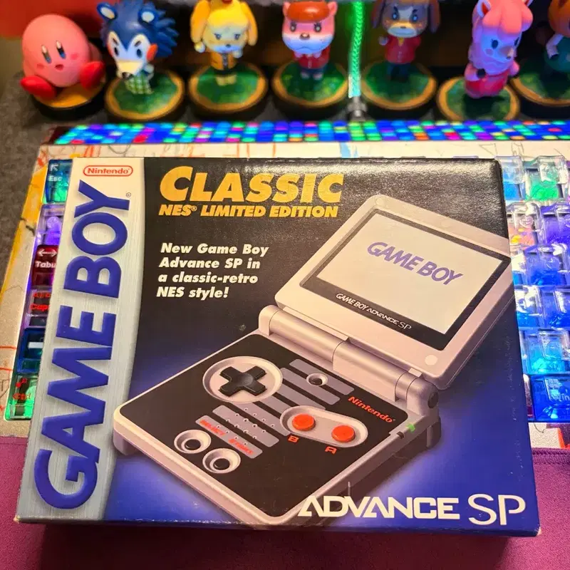 닌텐도 정품 게임보이어드밴스 sp nes 한정판 ags101