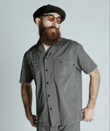 Schott COTTON COVERT SS SHIRT