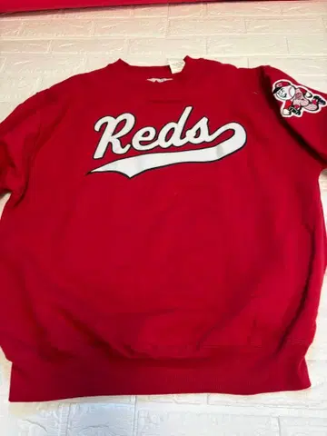 Majestic Cincinnati Reds 맨투맨 레드