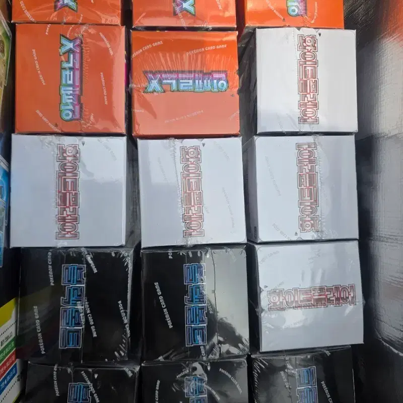 포켓몬 카드 박스 인페르노X, 화이트플레어, 블랙볼트 슈링크