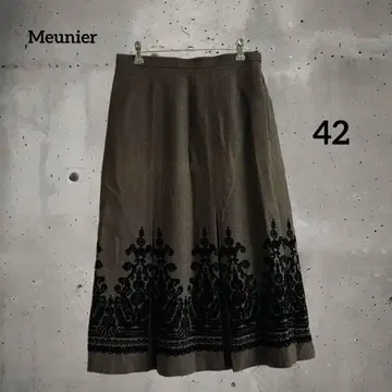 8s23 Meunier 스커트 플로키 디자인
