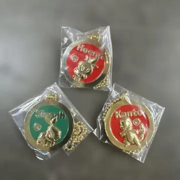 포켓몬 메달 키링 3종 세트