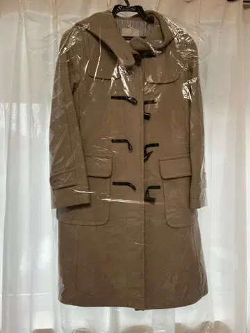 매킨토시 철학 베이지 더플 코트