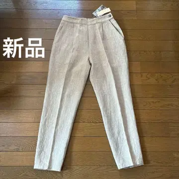 새상품 babaghuri 바바구리 린넨 팬츠 테이퍼드 팬츠