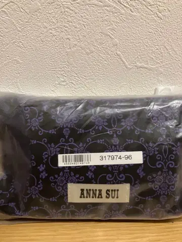 미사용 새상품 ANNA SUI(안나수이) 루미니 접이식 지갑 퍼플